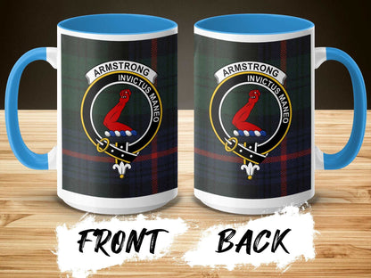 Armstrong Clan Crest Mug - Living Stone Gifts