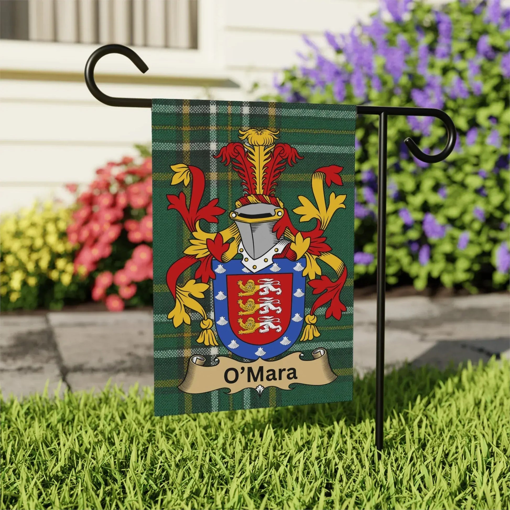 O'Mara Family Crest Yard Flag Decorative product