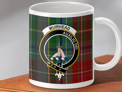 Muirhead Auxilio Dei Clan Emblem Printed Mug product