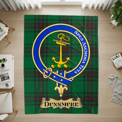 Dunsmure Tartan Emblem Plaid Design Area Rug product type