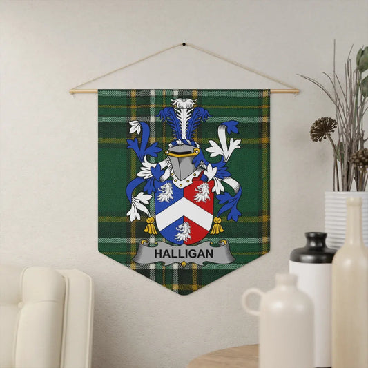 Halligan Family Coat of Arms Wall Hanging product