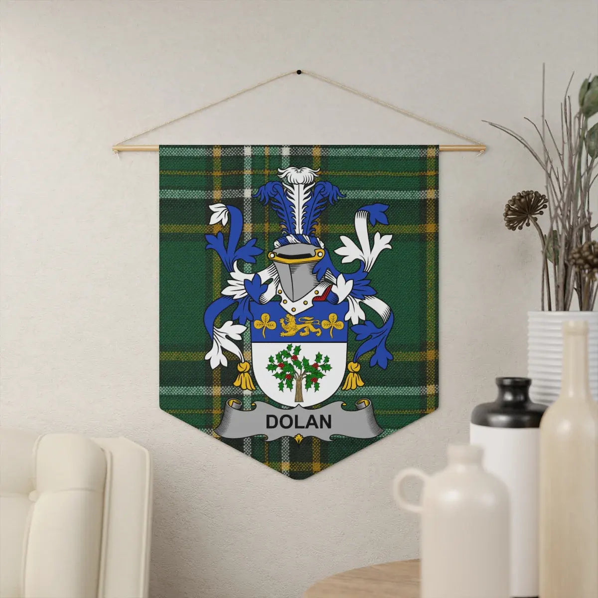 Dolan Family Crest Wall Hanging Home Decor product type