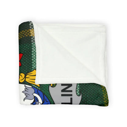 Custom Print Colorful Cozy Graphic Blanket product