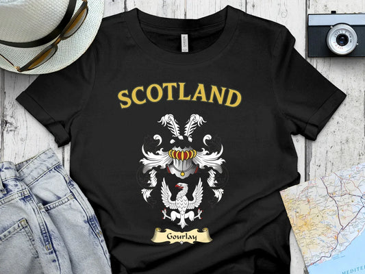 Scotland Gowrlay Eagle Emblem Graphic Tee shirt product type