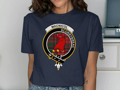 MacNicol Scorrybreac Clan Crest Shirt product type