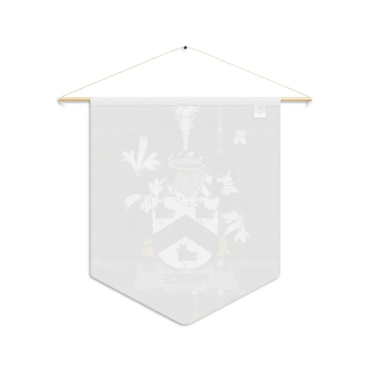 Vintage Heraldic Family Crest Banner Wall Art product