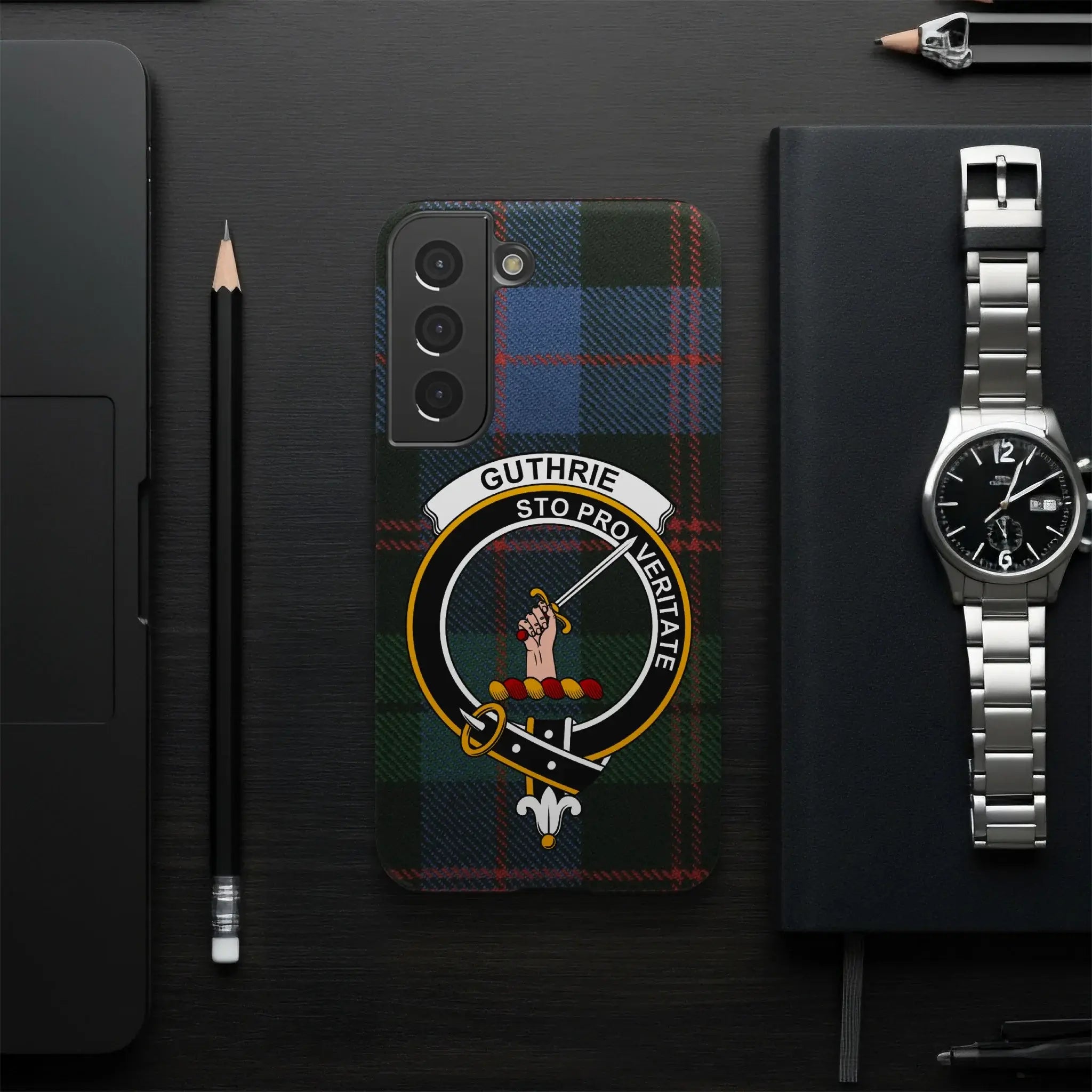 Guthrie Sto Pro Veritate Plaid Phone Case