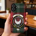 Leask Virtute Cresco Tartan Plaid iPhone Case