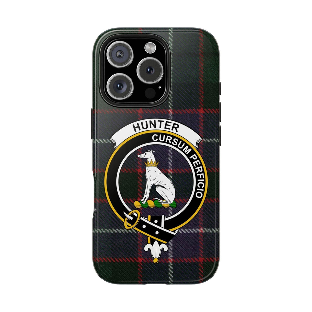 Hunter Clan Scottish Tartan Cell Phone Case - Celtic Ancestry Gifts