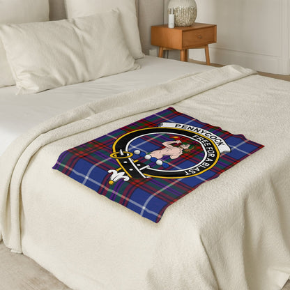 Scottish Clan Pennycock Tartan Throw Blanket - Living Stone Gifts