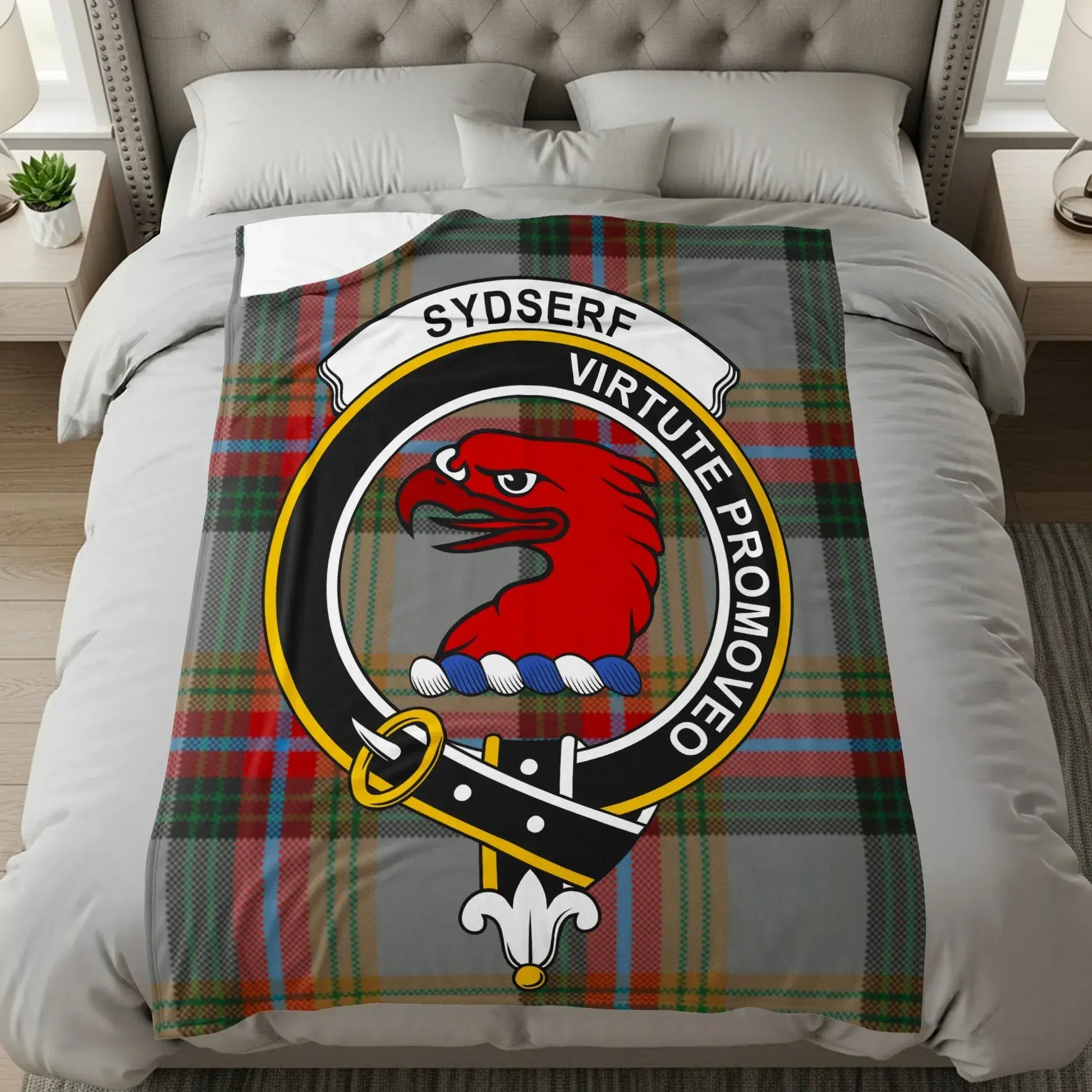Scottish Crest Design Cozy Warm Throw Blanket product