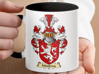 Elegant Scottish Clan Surname Coat of Arms Mug - Living Stone Gifts