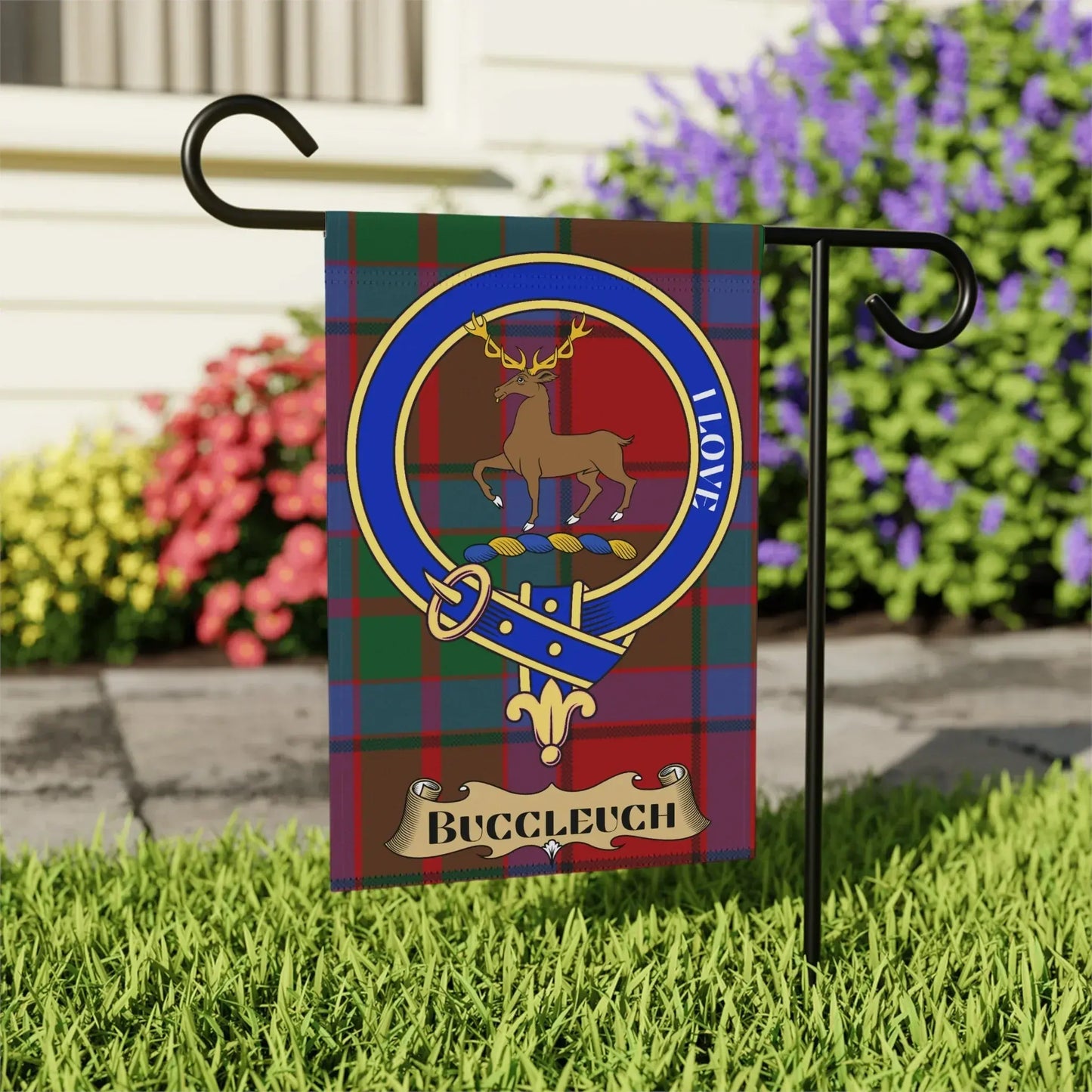 Clan Buccleuch Tartan Garden Flag Home Product