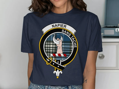 Napier Sans Tache Emblem Graphic Tee product
