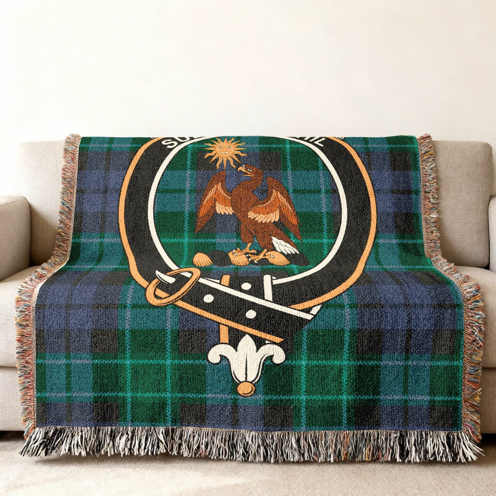 Scottish Eagle Crest Patterned Blanket Product