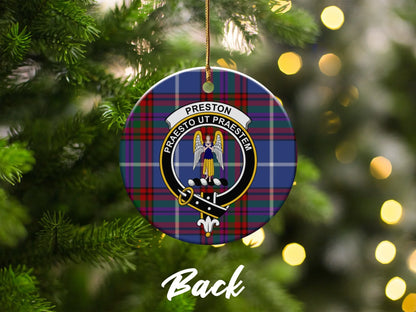 Preston Crest Christmas Tree Ornament product