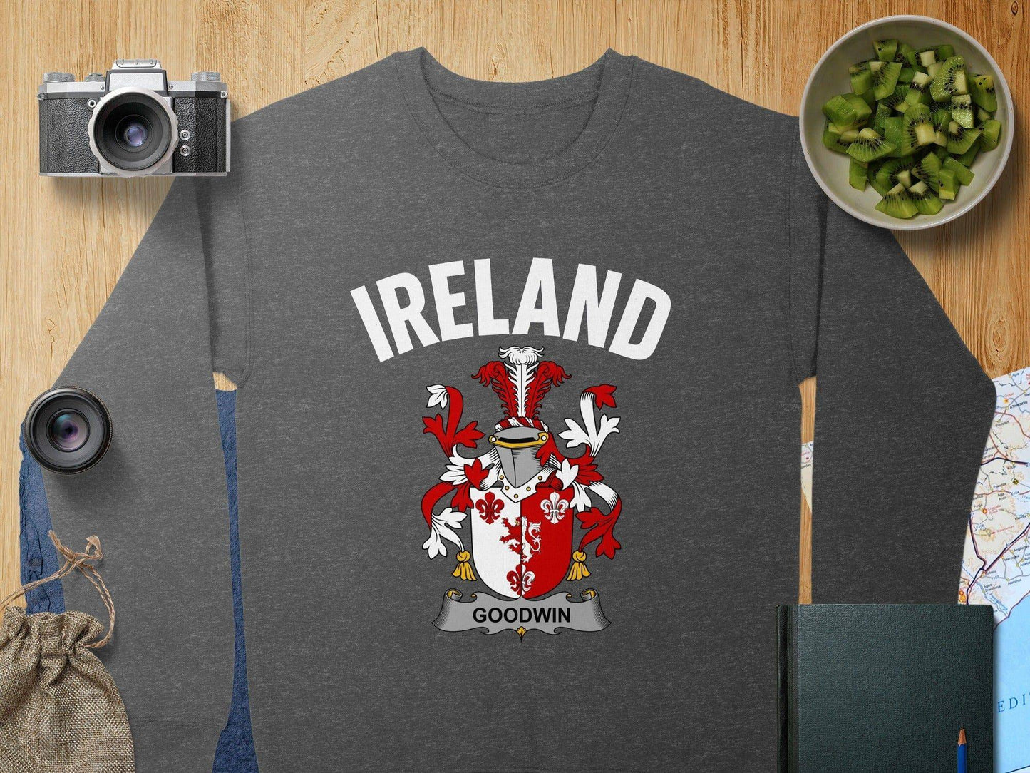 Ireland Goodwin Coat of Arms Long Sleeve Shirt product type