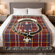 Ogilvie Clan Scottish Tartan Woven Blanket