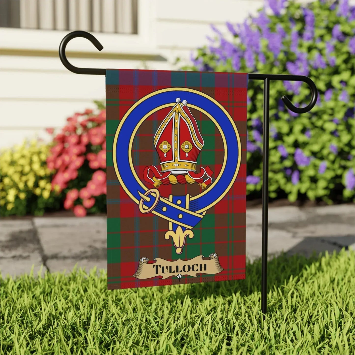 Decorative Tulloch Clan Garden Flag product