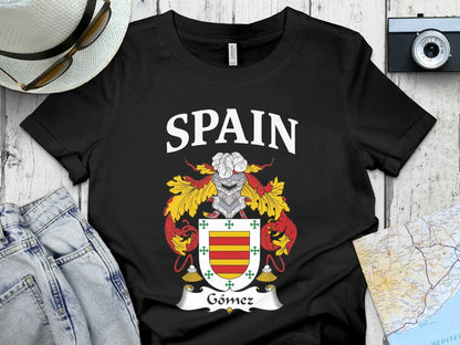 Spain Gómez Family Heritage Shield T-Shirt product type