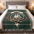 Duncan Disce Pati Emblem Design Tartan Blanket