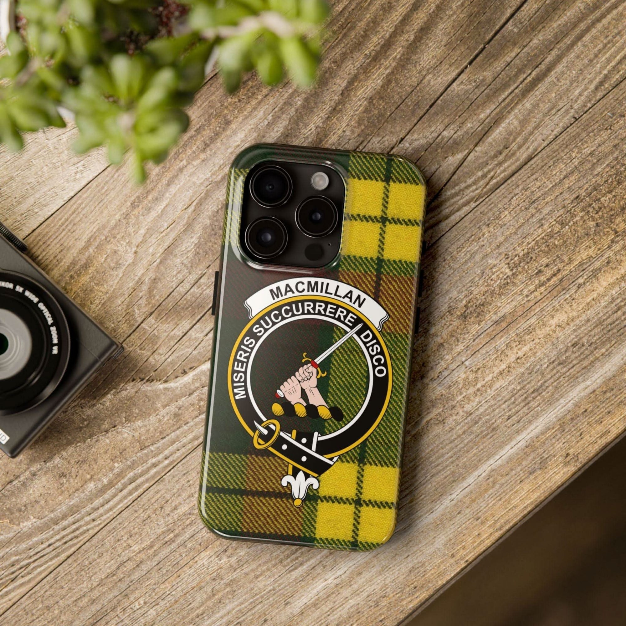 MacMillan Clan Scottish Tartan Cell Phone Case - Celtic Ancestry Gifts