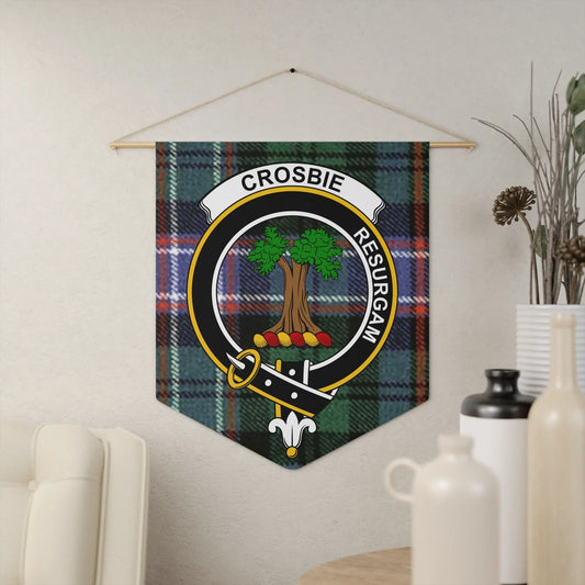 Crosbie Resurgam Tartan Pattern Hanging Wall Decor product type