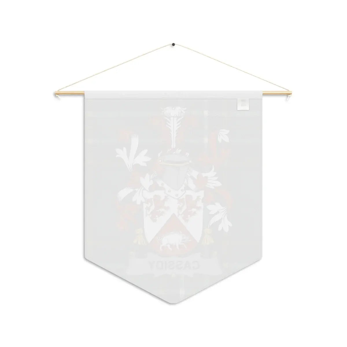 Personalized Family Crest Wall Hanging Banner product type