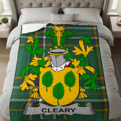 Customizable Family Crest Cleary Blanket product