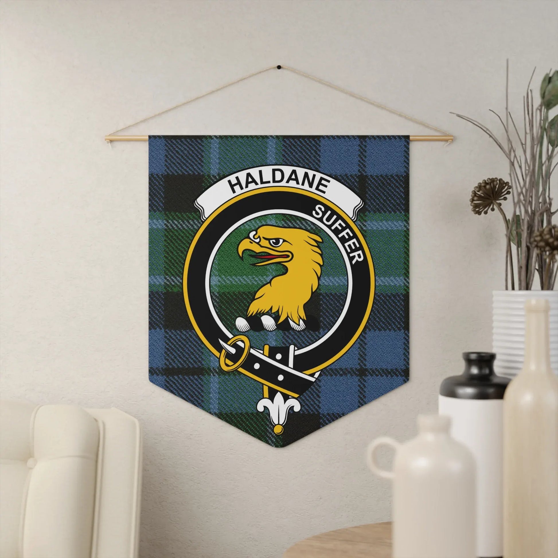 Haldane Suffer Eagle Crest Wall Hanging product