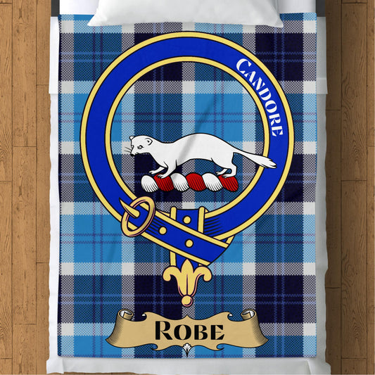 Scottish Clan Candore Tartan Throw Blanket - Living Stone Gifts