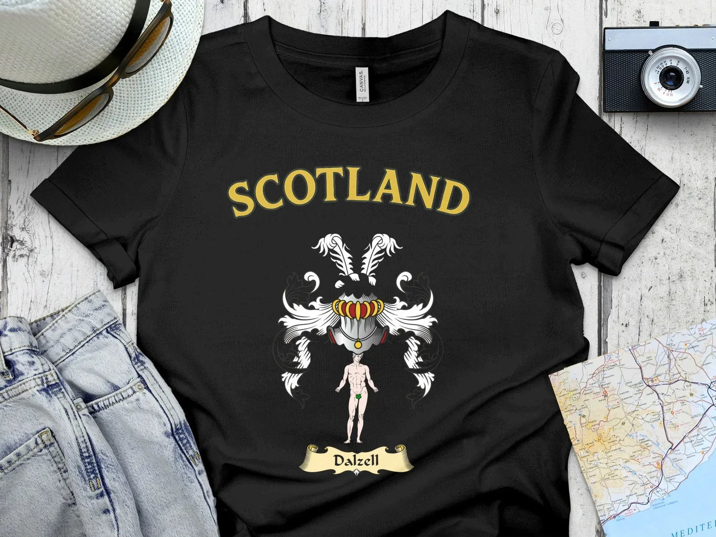 Scotland Dalzell Graphic T-Shirt Unique Design product
