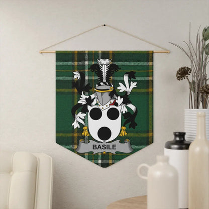 Basile Family Crest Tapestry Medieval Decor product type