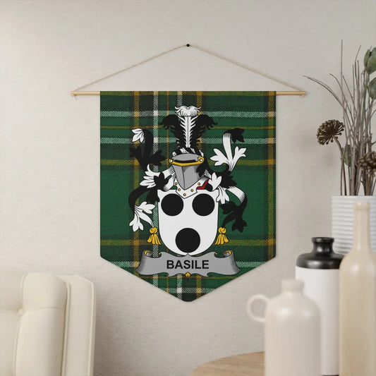 Basile Family Crest Tapestry Medieval Decor product type