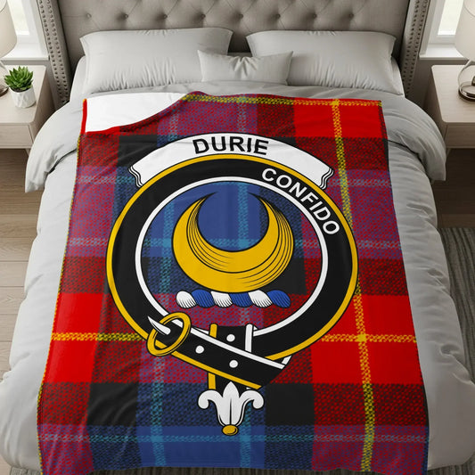 Durie Confido Tartan Family Crest Blanket product