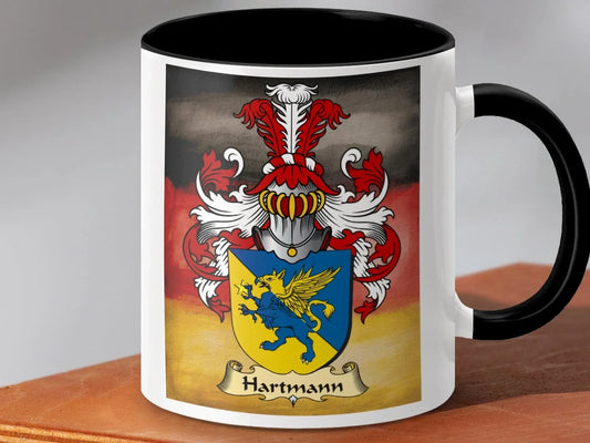 German Family Crest Hartmann Coffee Mug product type
