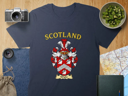 Scotland Wight Shield Design Shirt product type