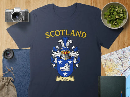 Scotland Blue Detailed Crest Graphic T-Shirt product type