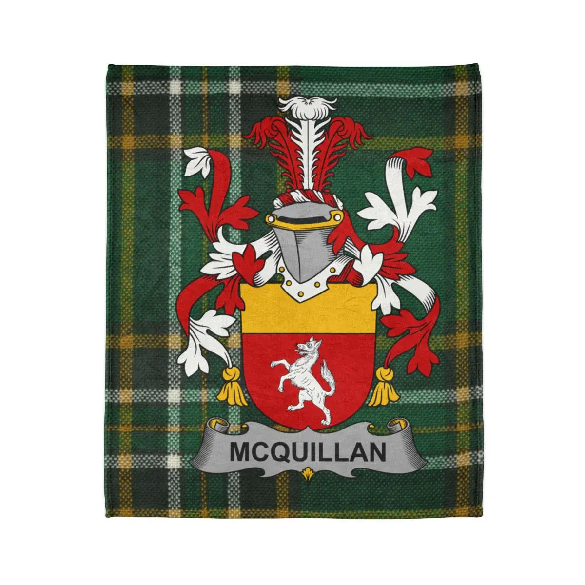 Mcquillan Family Crest Plaid Blanket product