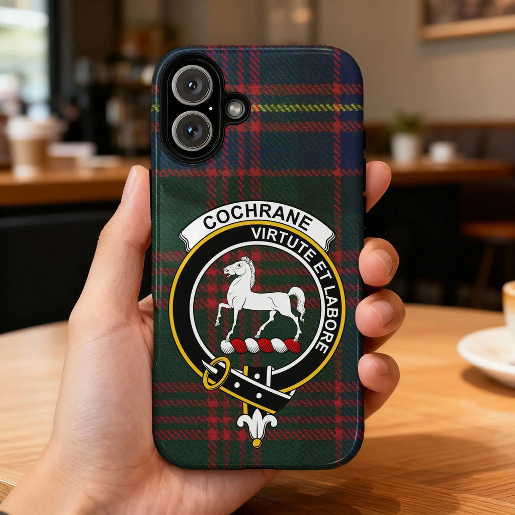 Cochrane Virtute Et Labore Phone Case for Protection
