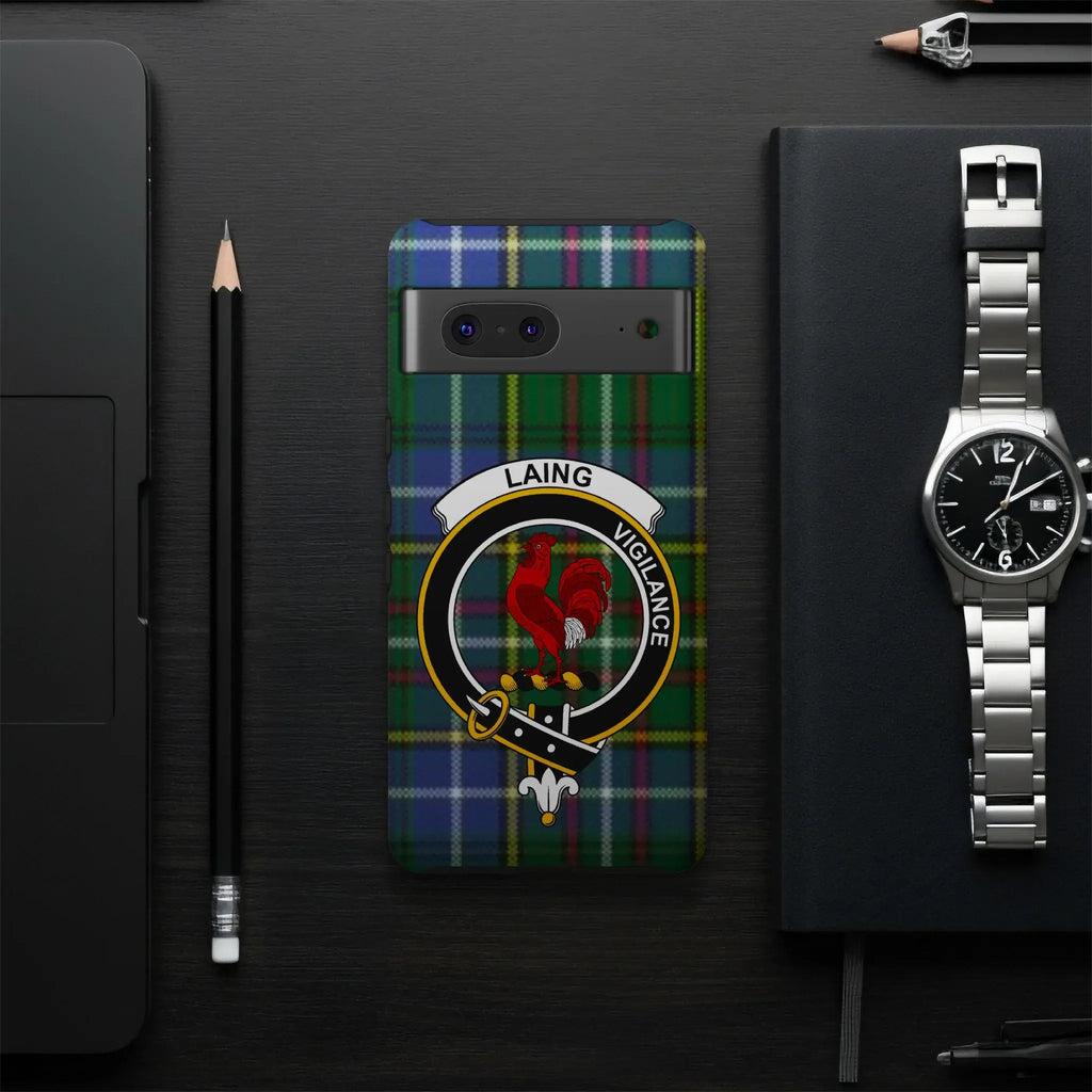 Laing Vigilance Tartan Design Phone Case Cover