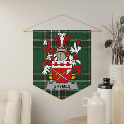 Grymes Coat of Arms Wall Banner product