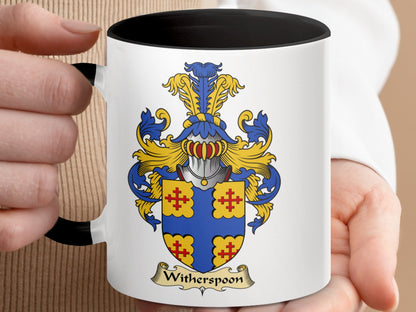 Clan Witherspoon Scottish Coat of Arms Mug - Living Stone Gifts