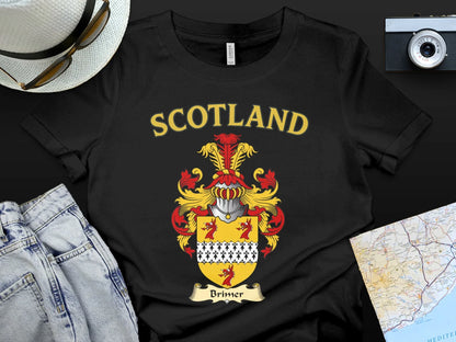 Scotland Family Crest Brimer T-shirt product type