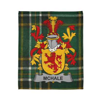 McHale Tartan with Family Crest Blanket product