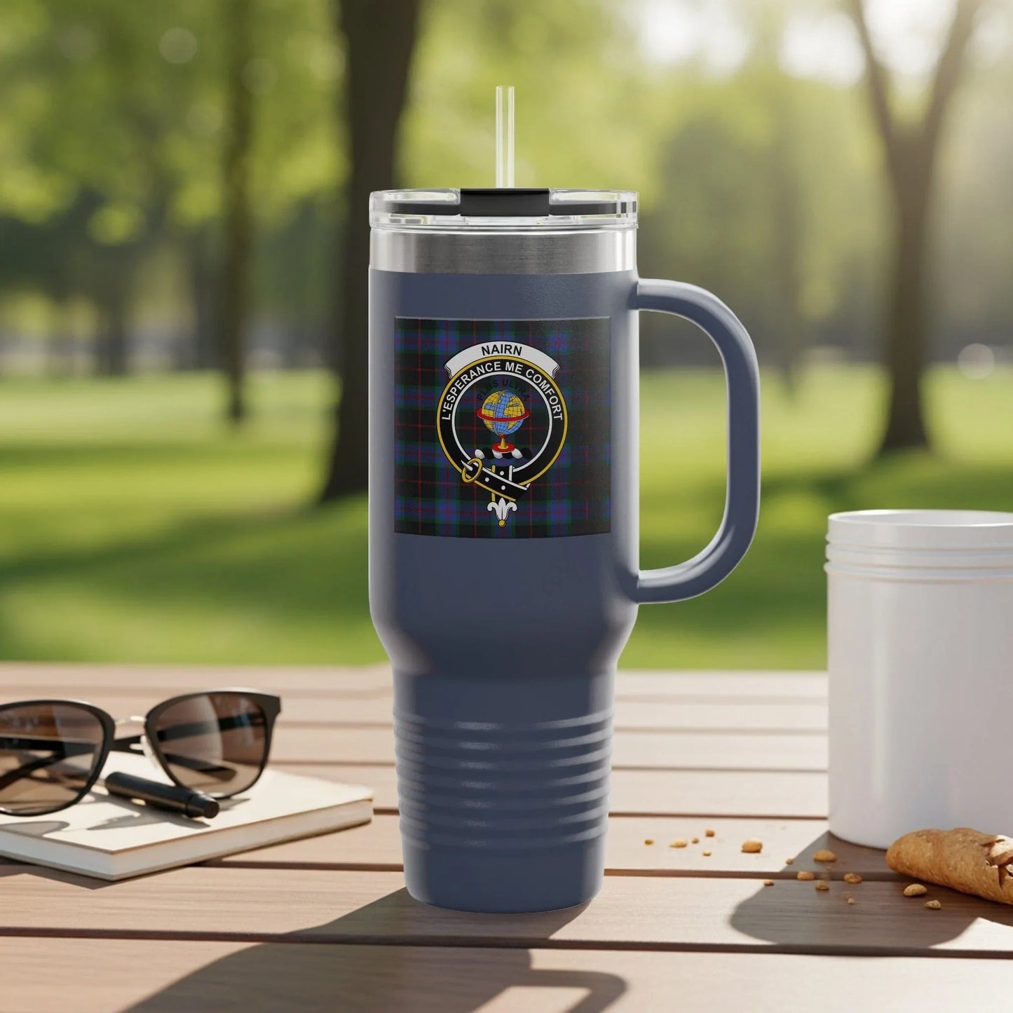 Nairn Crest Insulated Blue Outdoor Camping Drinkware product type
