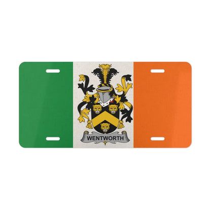 Wentworth Family Irish Themed License Plate product