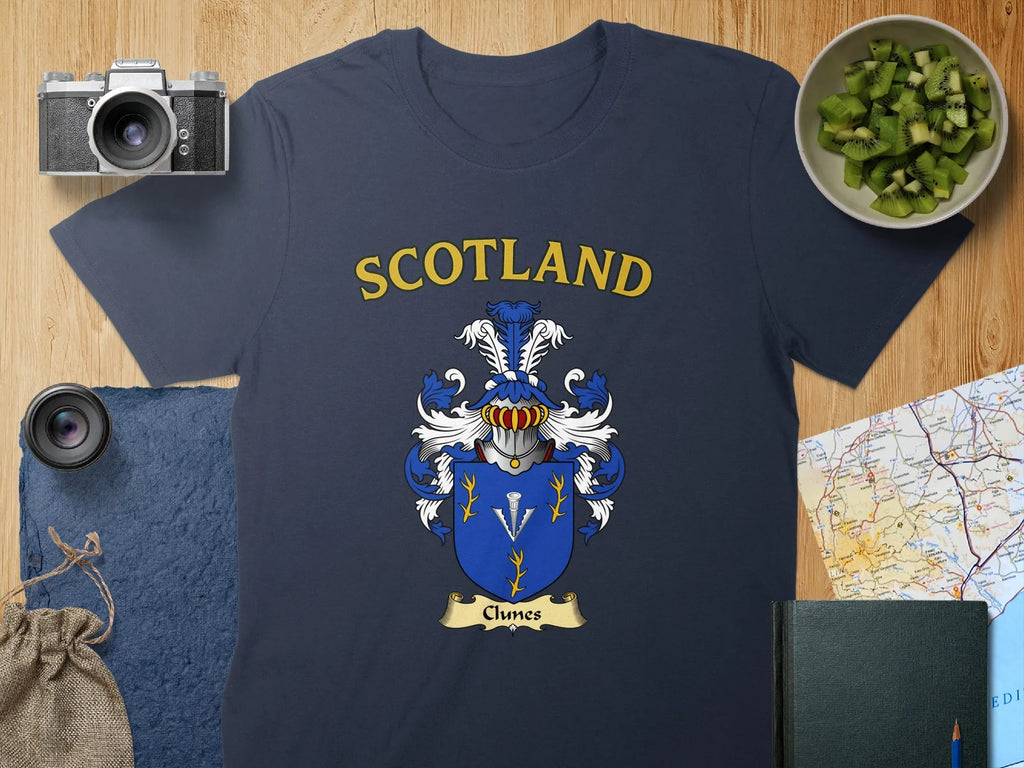 Scotland Clunes Family Crest T-Shirt product type