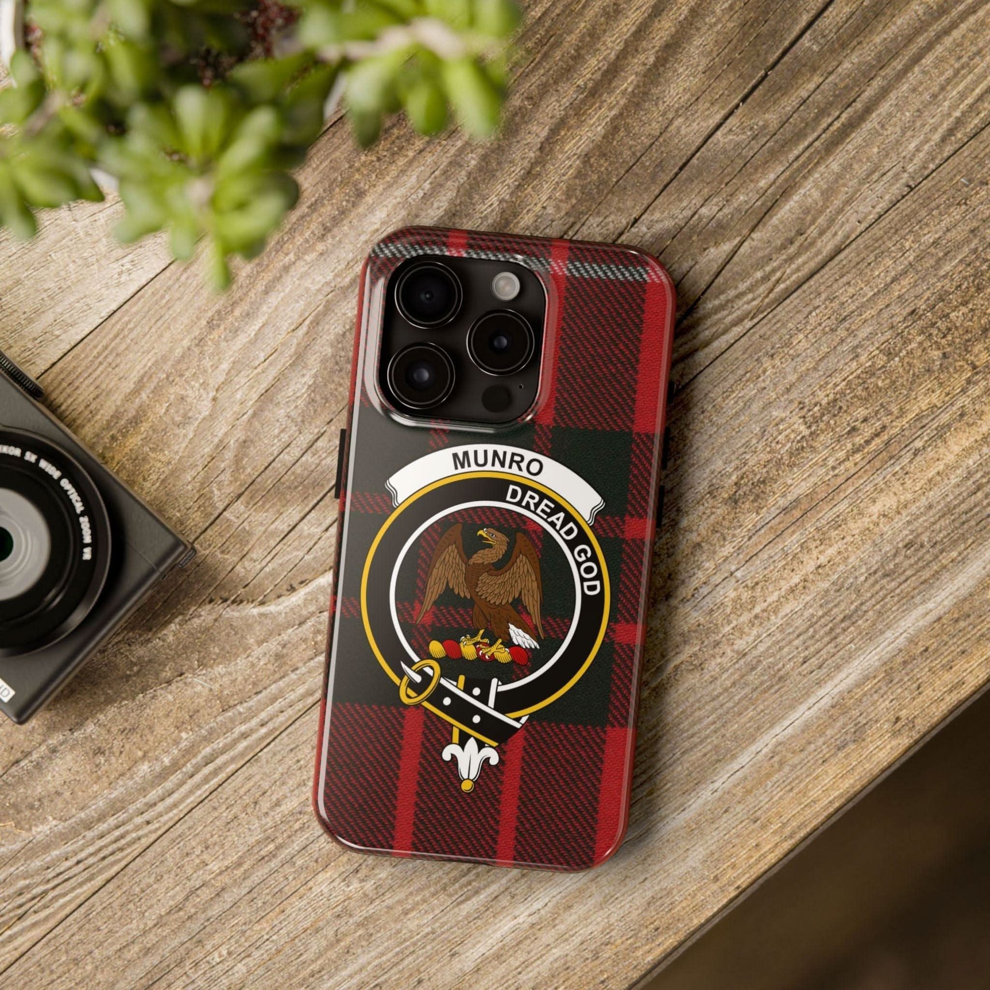 Munro Clan Scottish Tartan Cell Phone Case - Celtic Ancestry Gifts