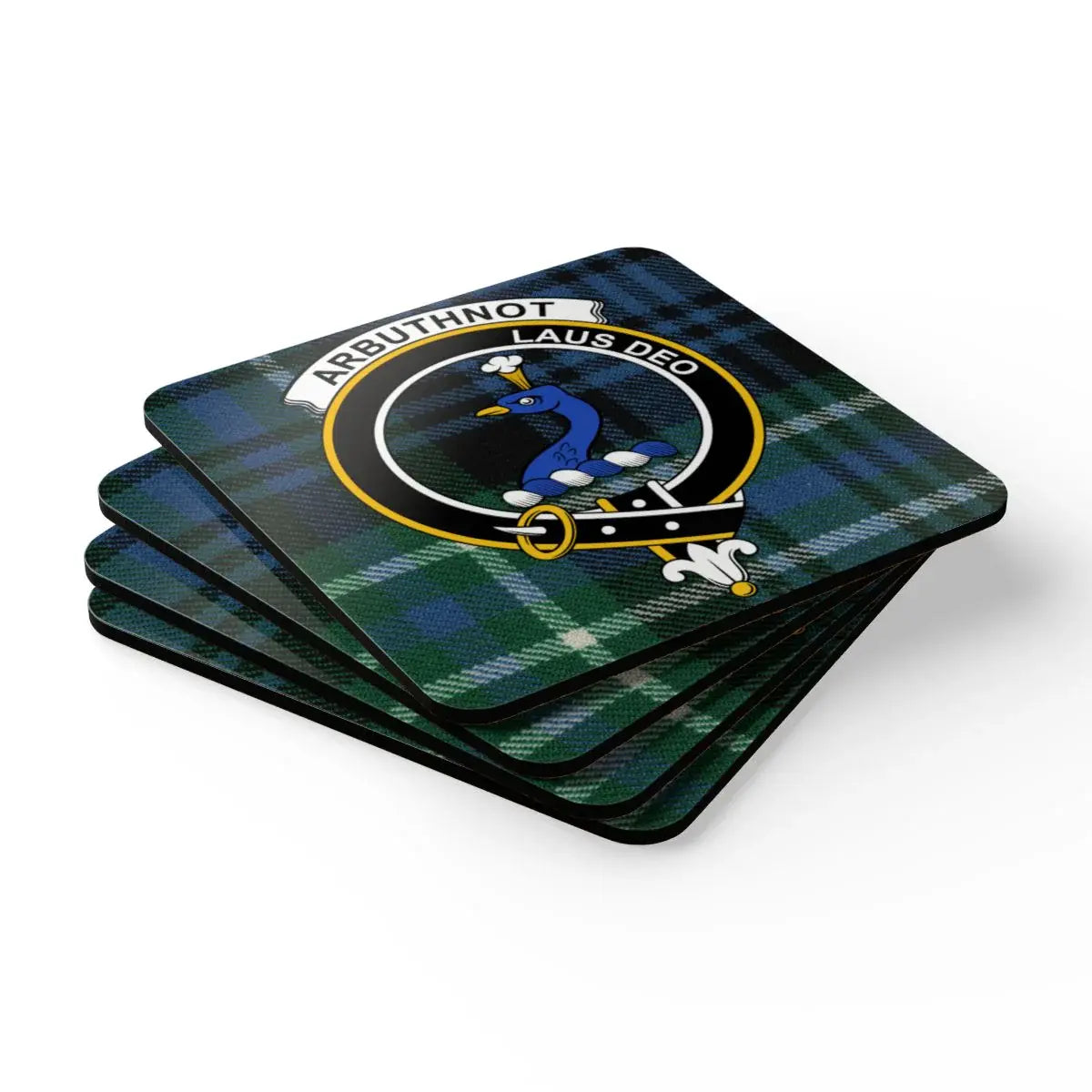 Arbuthnot Laus Deo Plaid Coaster Set unique product type